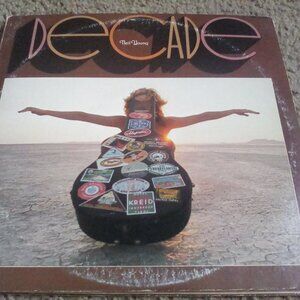Neil Young Decade 3 Album Trifold